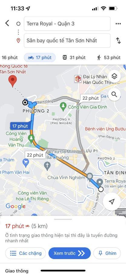הו צ'י מין סיטי Can Ho Trung Tam Quan 3 Terra Royal מראה חיצוני תמונה